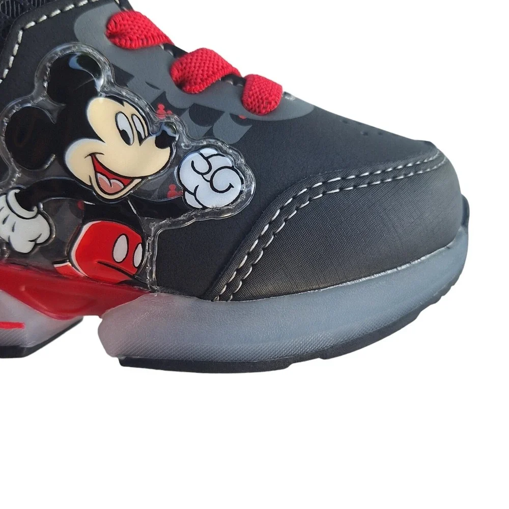 Disney Junior Mickey Mouse Athletic Fun House Boot Shoes Siz 6 (15cm) Color Grey